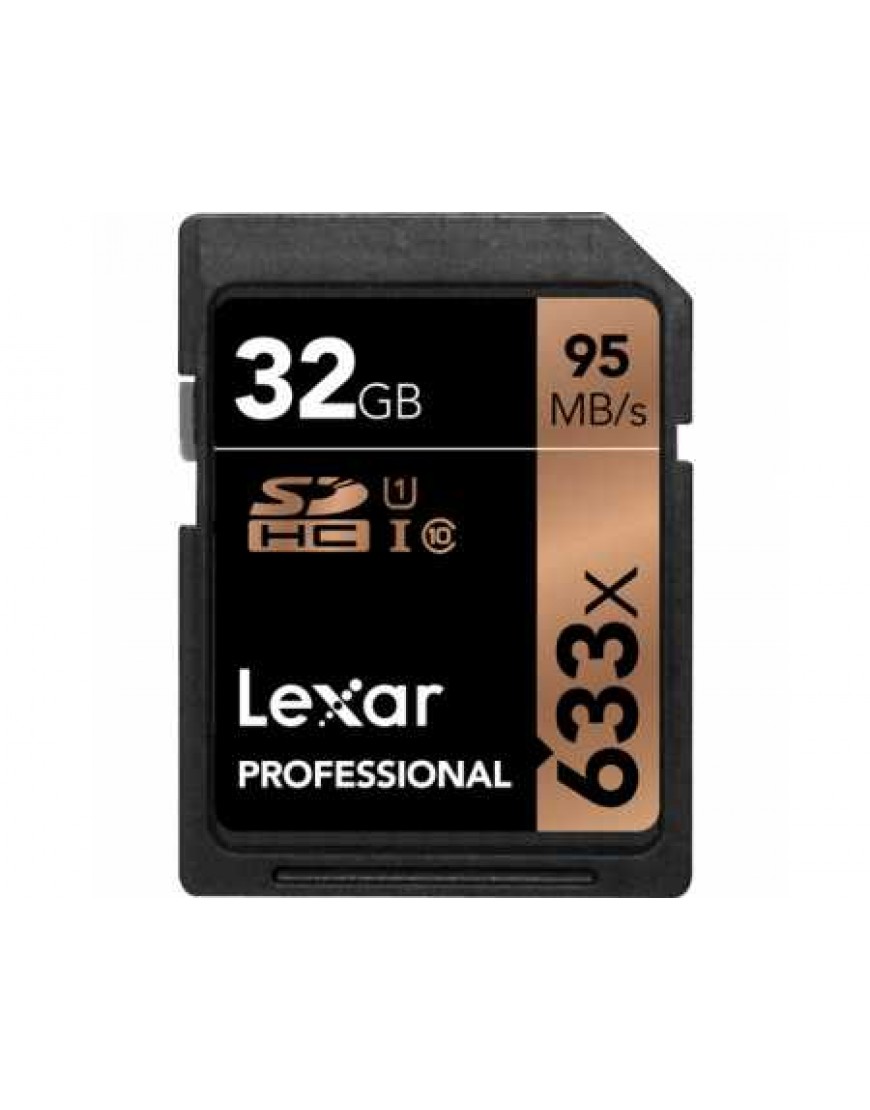 Lexar 32GB Professional 633x UHS-I SDXC Memory Card