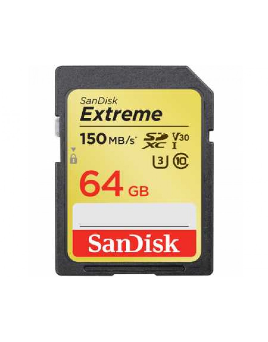 SanDisk 64GB Extreme UHS-I SDXC Memory Card