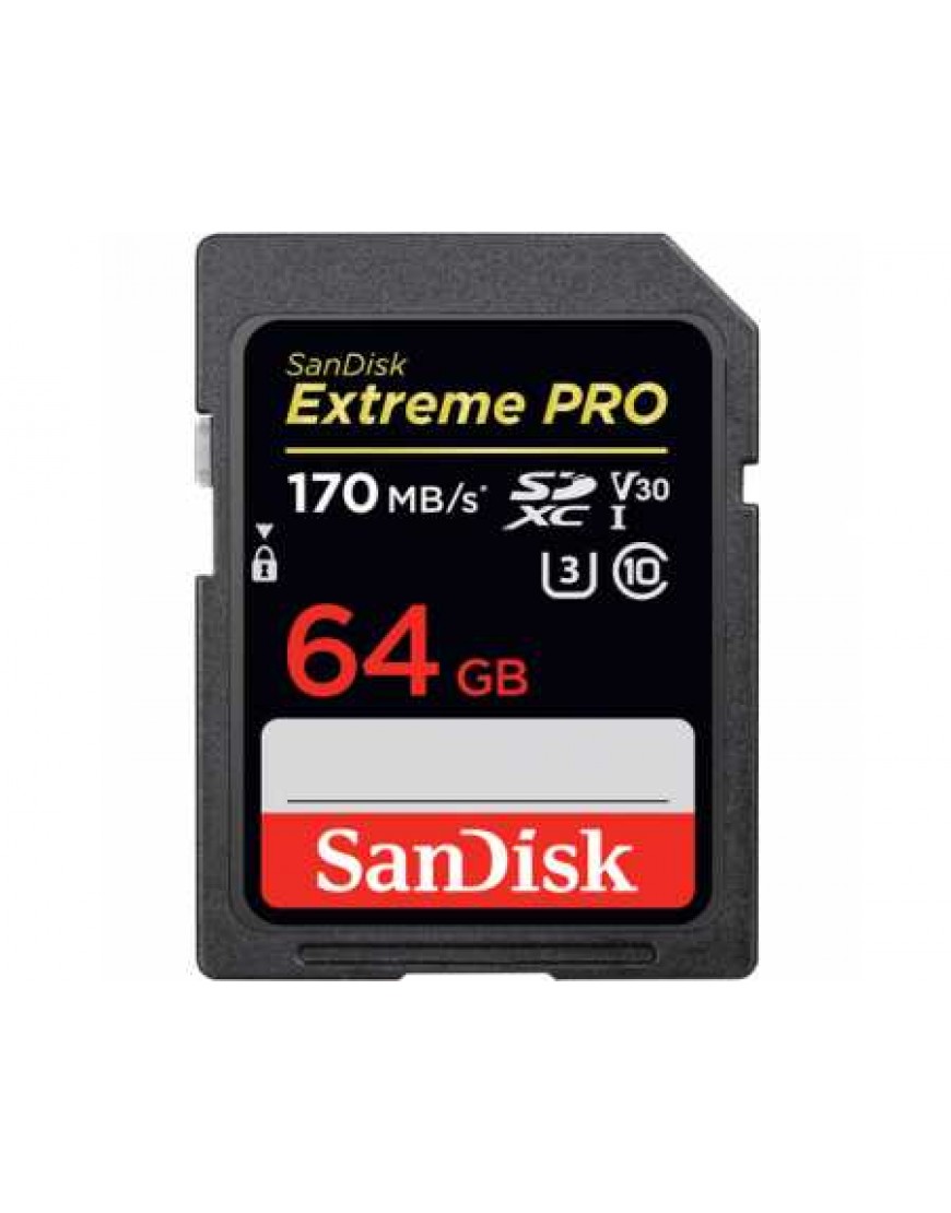 SanDisk 64GB Extreme PRO UHS-I SDXC Memory Card