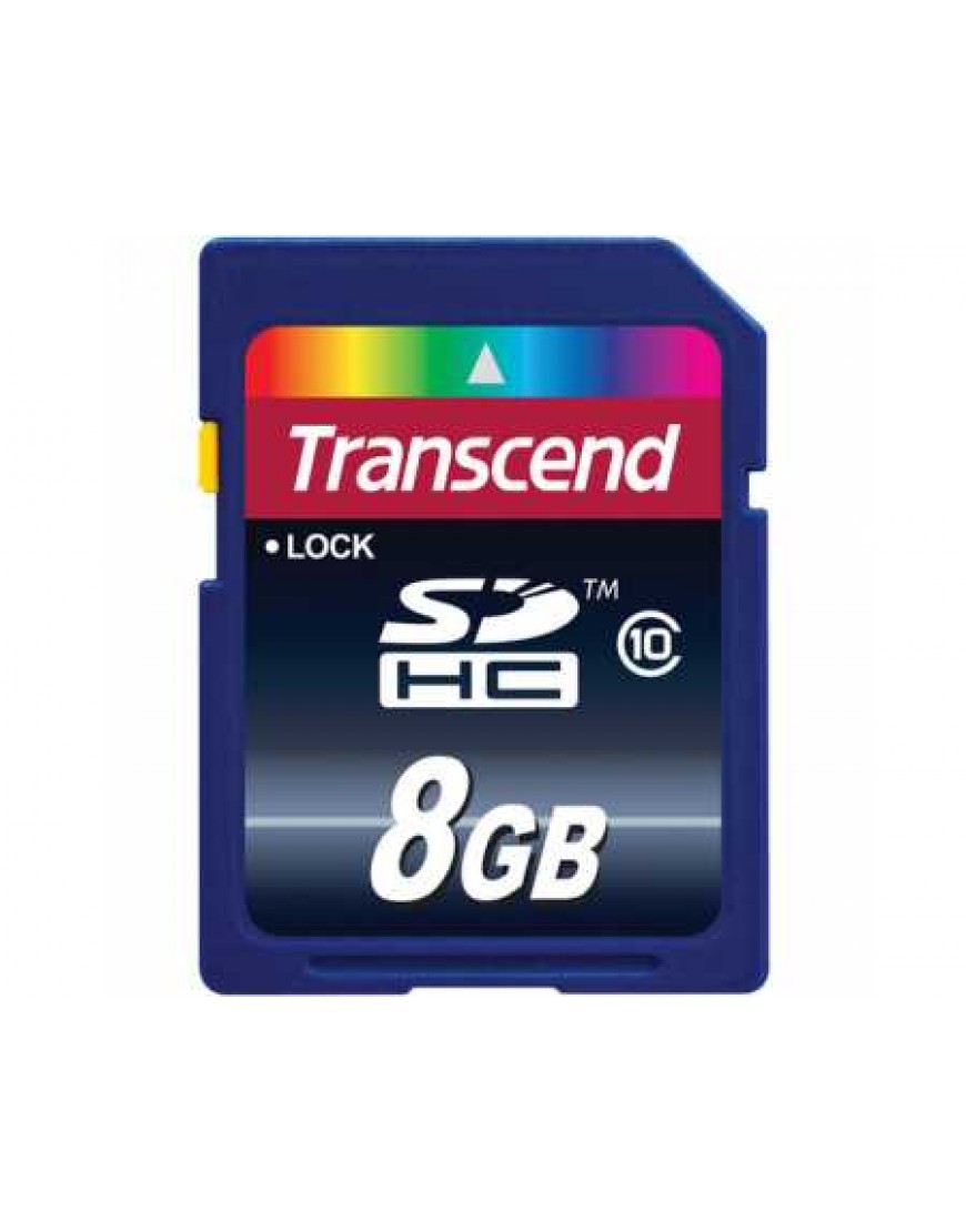 Transcend 8GB SDHC Memory Card Class 10